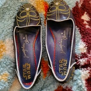 Irregular Choice Star Wars Darth Vader Flats 8.5